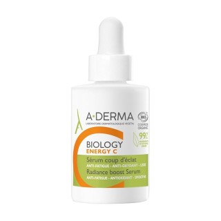 Sérum coup d'éclat Bio Biology Energy C A-Derma - Anti-fatigue - 30ml