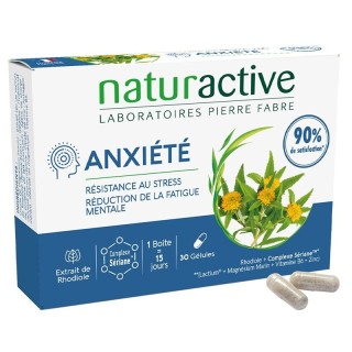 Anxiété Bio Naturactive - Stress passager - 30 gélules