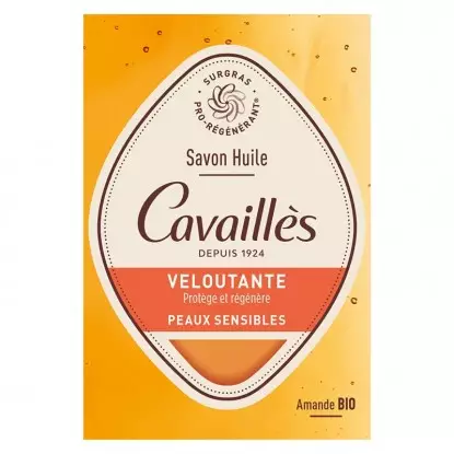Savon huile veloutante peaux sensibles Rogé Cavaillès - 115g