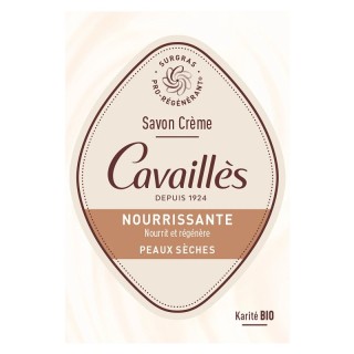 Savon crème nourrissante peaux sèches Rogé Cavaillès - 115g