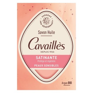 Savon huile satinante peaux sensibles Rogé Cavaillès - 115g