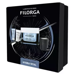 Coffret Hydra-Hyal XMas 2023 Filorga - 3 soins + 1 bougie
