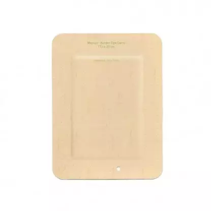 Pansement hydrocellulaire carré Mepilex Border Flex Mölnlycke - 16 unités de 10 cm × 25 cm