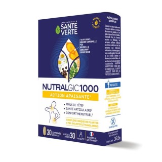 Nutralgic 1000 Santé verte 30 comprimés