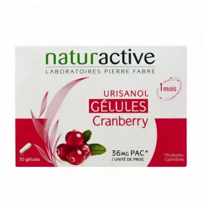 Naturactive Urisanol Cranberry 30 Gélules