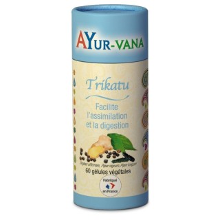 Trikatu Ayur-Vana - Confort digestif - 60 gélules