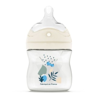 Biberon avec tétine multi perforée anti-colique +0 mois Biomimétisme Dodie x 1