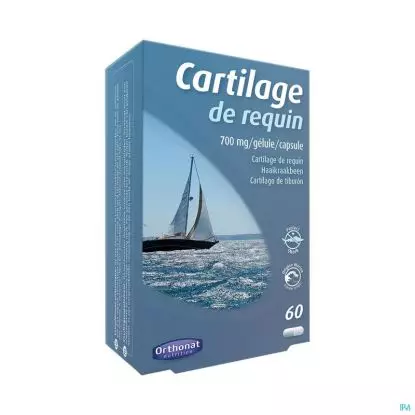 Cartilage de Requin Orthonat 60 gélules
