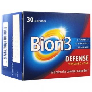 Bion 3 Defense adultes 30 comprimés