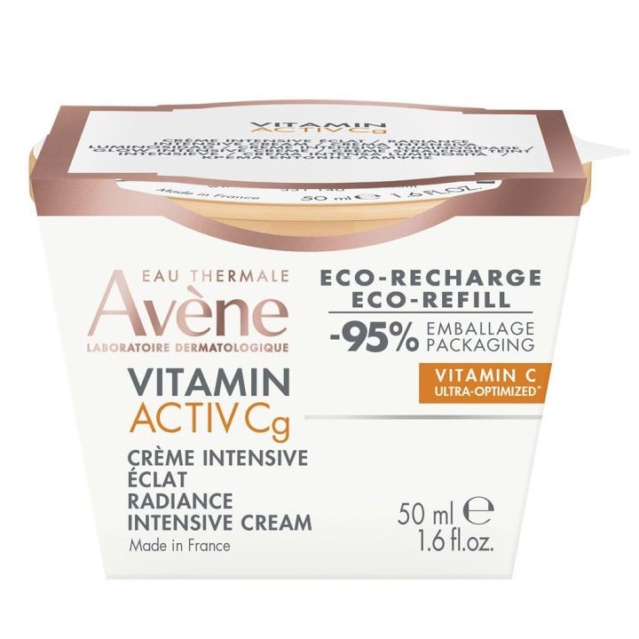 Crème intensive éclat Vitamin Activ Cg Avène - Anti-rides - Éco-Recharge 50ml