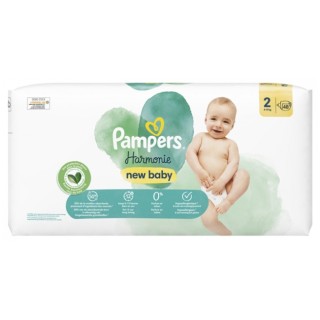 Pampers New Baby Harmonie Couches T2 (4-8kg) - 48 couches