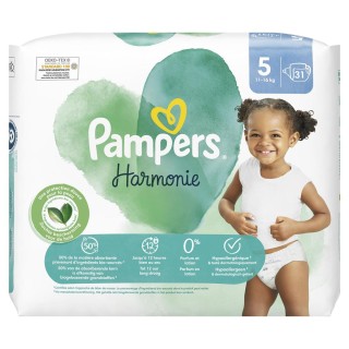 Pampers Harmonie Couches T5 (11-16kg) - 31 couches