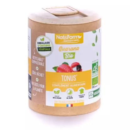 Nat&Form Guarana Bio - 200 gélules