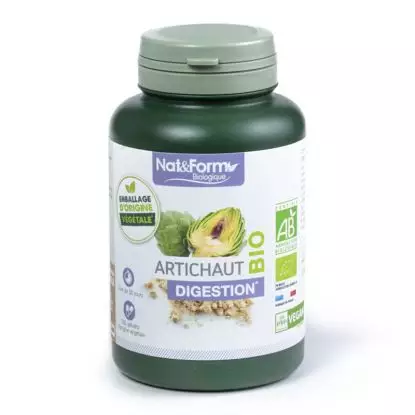Nat & form Artichaut bio 200 gélules