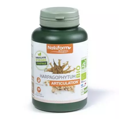 Nat & form Harpagophytum bio 200 gélules