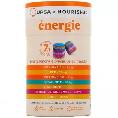 Gummies 7 en 1 Énergie UPSA - 30 gummies