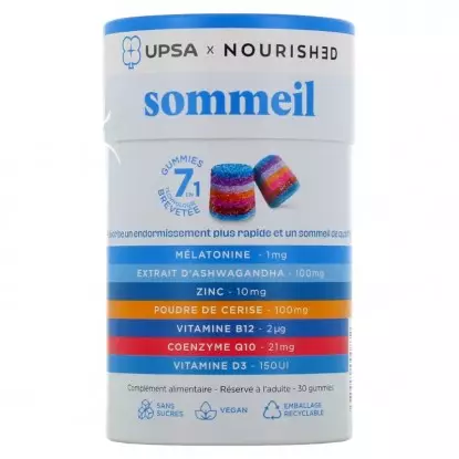 Gummies 7 en 1 Sommeil UPSA - 30 gummies