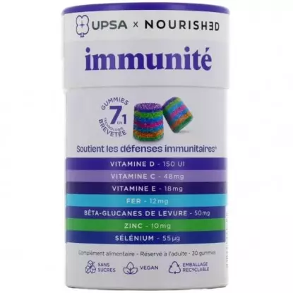 Gummies 7 en 1 Immunité UPSA - 30 gummies