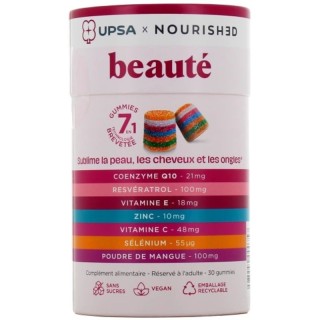 Gummies 7 en 1 Beauté UPSA - 30 gummies