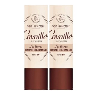 Baume lèvres Gourmand de Rogé Cavaillès - Lèvres sèches - 2 x 5,5g