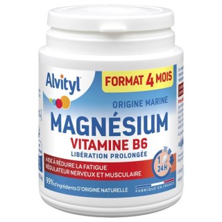 Magnésium Vitamine B6 Alvityl Urgo - Fatigue - 120 comprimés