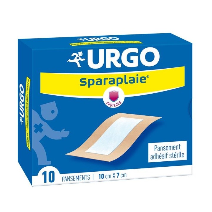 Pansement adhésif stérile 10 × 7 cm Sparaplaie Urgo - 20 unités