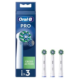 Brossettes Cross Action Oral B Pro - 3 brossettes