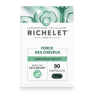 Force des cheveux de Richelet - Force et vitalité - 90 capsules