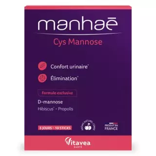 Nutrisanté Manhaé Cys Mannose - 10 sticks