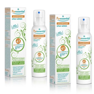 Puressentiel Spray Antibactérien 80mL - Assainissant aux 3 Huiles  Essentielles - Pharma360