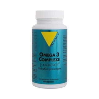 Omega 3 Complexe SeaNergy3 Vit'all+ - 60 capsules