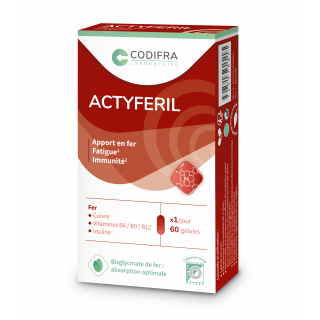 Codifra Actyferil - 60 gélules