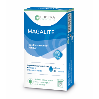 Codifra Magalite - 40 gélules
