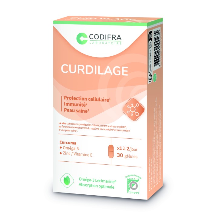 Codifra Curdilage protection cellulaire - 30 gélules