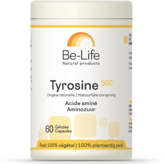 Be-Life Tyrosine 500 - 60 gélules