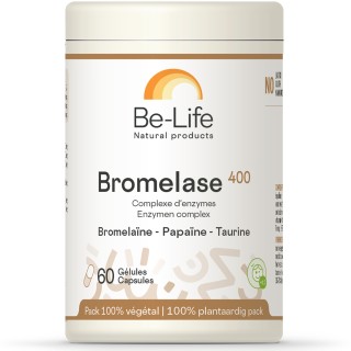 Be-Life Bromelase 400 - 60 gélules