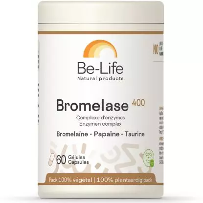 Be-Life Bromelase 400 - 60 gélules