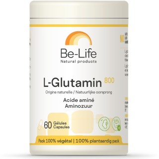 Be-Life L-Glutamin 800 - 60 gélules