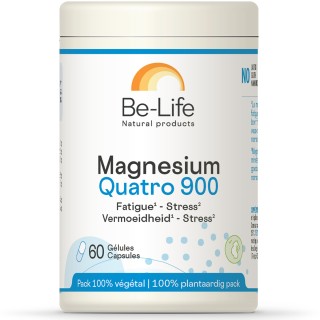 Be-Life Magnésium Quatro 900 - 60 gélules
