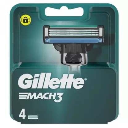Gilette Mach 3 lames de rasoir x 4