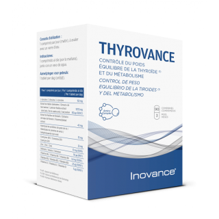 Thyrovance Inovance - Équilibre de la thyroïde - 90 comprimés