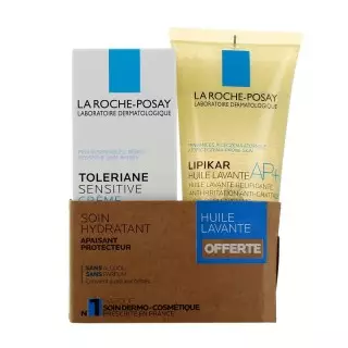 La Roche Posay TolerianeSensitive Crème + huile lavante offerte