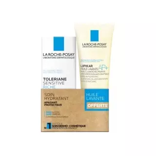 La Roche Posay Toleriane Sensitive Riche + huile lavante offerte