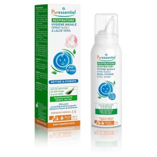 Spray hygiène nasale bébé de Puressentiel Respiratoire - Rhinite - 120ml