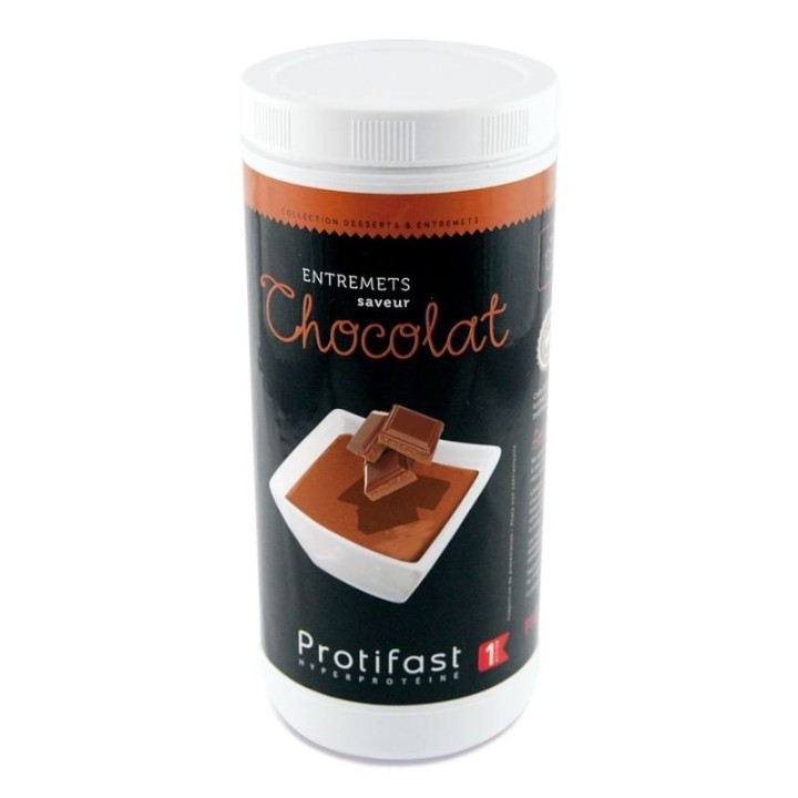 Entremets hyperprotéinés Chocolat Protifast - 500g