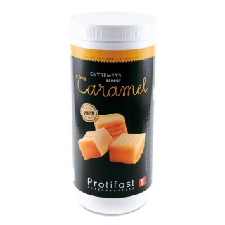 Entremets hyperprotéinés Caramel Protifast - 500g
