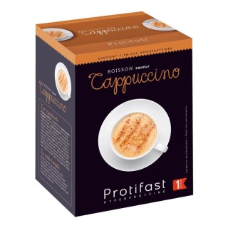Boisson hyperprotéinée Cappuccino Protifast - 7 sachets de 26 g