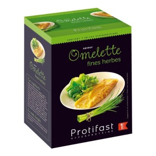 Omelette hyperprotéiné aux fines herbes Protifast - 7 sachets x 28 g