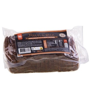 Pain de mie multi-céréales tranché Protifast - 16 tranches