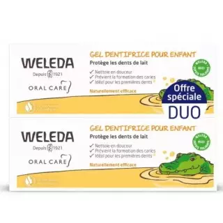 Weleda dentifrice enfant 50ml duo